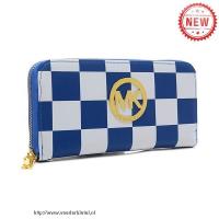 michael kors checkerboard groot blauw portefeuilles Outlet Tilburg ru57u200